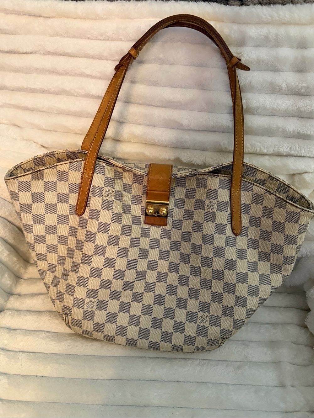 Louis Vuitton Salina PM in Damier Azur